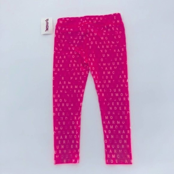 Under Armour Girls Pull On Leggings Size 4 - Picture 2 of 4
